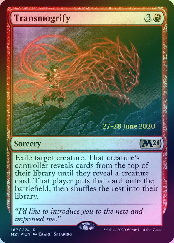 Transmogrify - Prerelease Promo (Foil) (PM21)