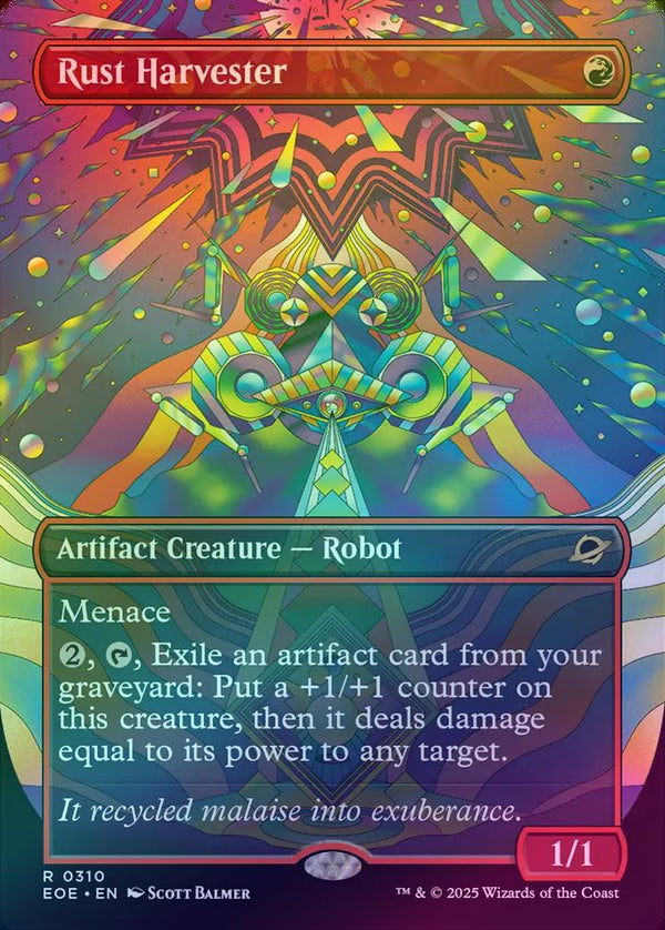 Rust Harvester - Surreal Space Showcase (Foil) (EOE)