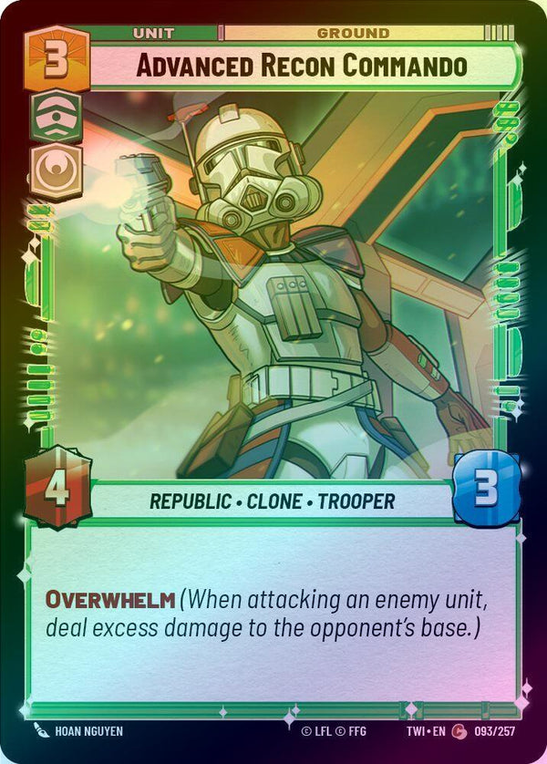 Advanced Recon Commando - 093/257 - Common (Foil)
