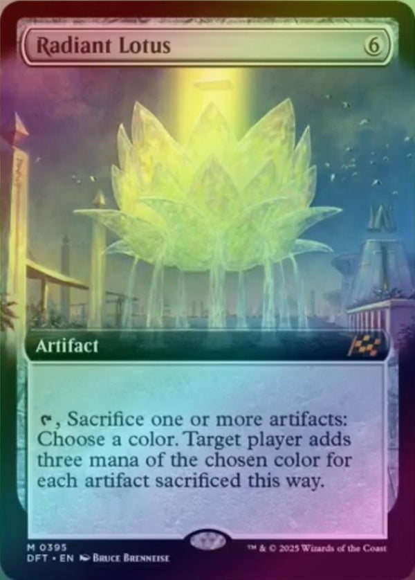 Radiant Lotus - Extended Art (Foil) (DFT)