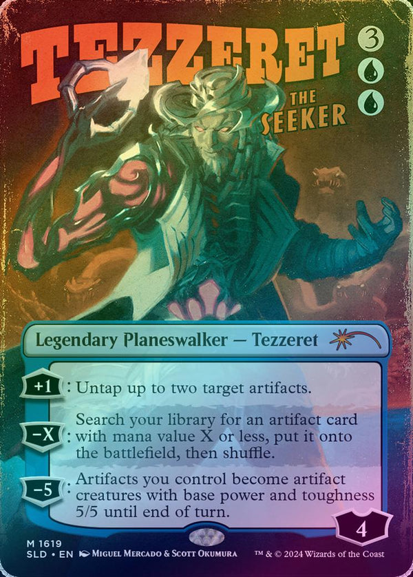 Tezzeret the Seeker - Outlaw Anthology 1 Rebellious Renegades (Rainbow Foil) (SLD)