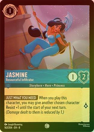 Jasmine (Resourceful Infiltrator) - 162/204 - Common (Foil)