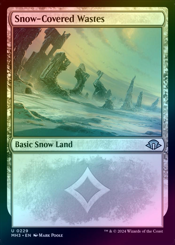 Snow-Covered Wastes (229) (Foil) (MH3)