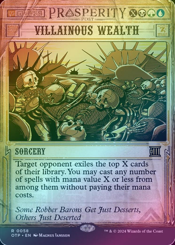 Villainous Wealth (Foil) (OTP)