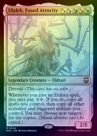 401 Games Canada - Ulalek, Fused Atrocity (Foil) (M3C) 401 Games Canada - Ulalek, Fused Atrocity (Foil) (M3C)