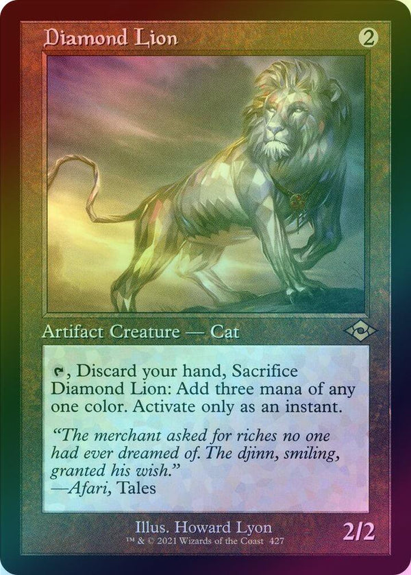Diamond Lion - Retro Frame (Foil) (MH2)