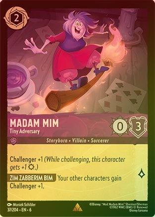 Madam Mim (Tiny Adversary) - 37/204 - Rare (Foil)