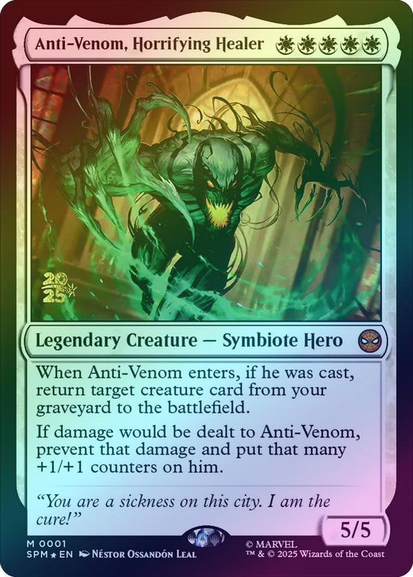 Anti-Venom, Horrifying Healer - Prerelease Promo (Foil) (PSPM)