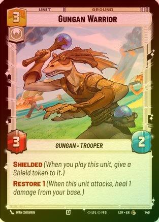 Gungan Warrior - 749 - Common (Foil)