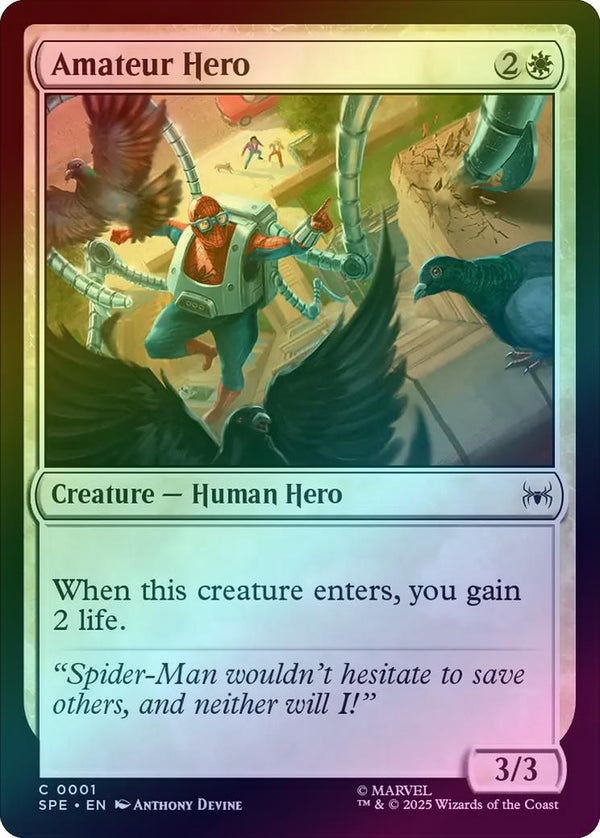 Amateur Hero (Foil) (SPE)