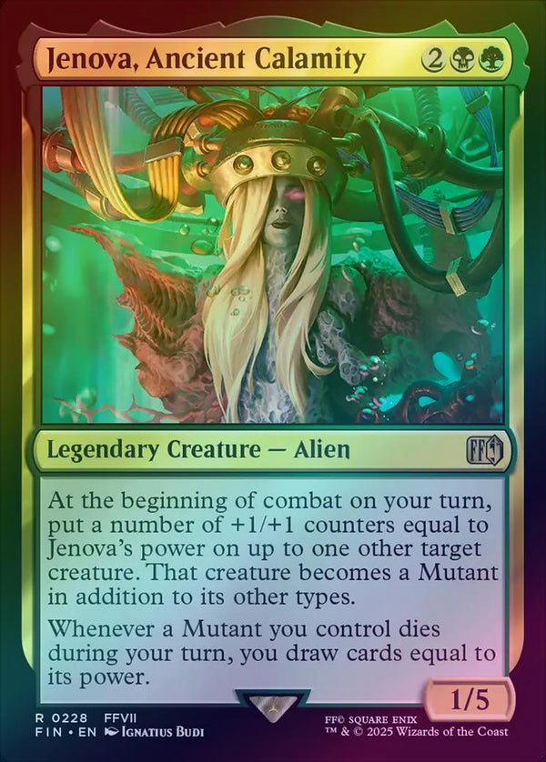 Jenova, Ancient Calamity (Foil) (FIN)