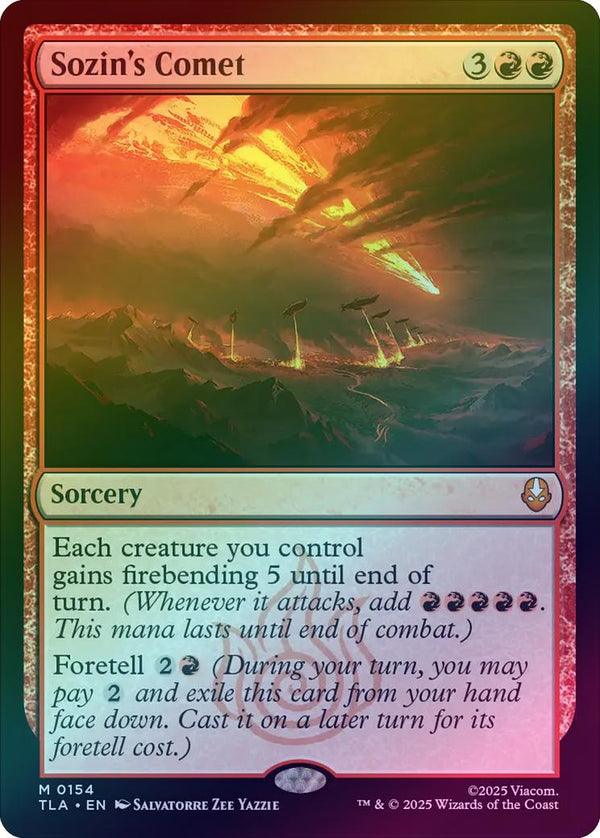 Sozin's Comet (Foil) (TLA)