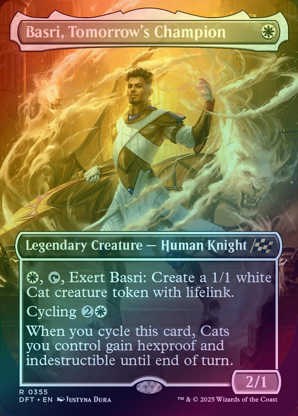 Basri, Tomorrow's Champion - Borderless (Foil) (DFT)