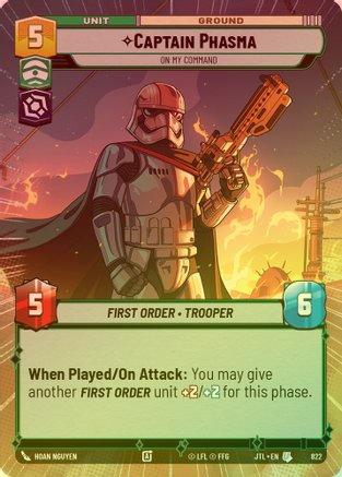 Captain Phasma - On My Command (Hyperspace) - 822 - Uncommon (Foil)