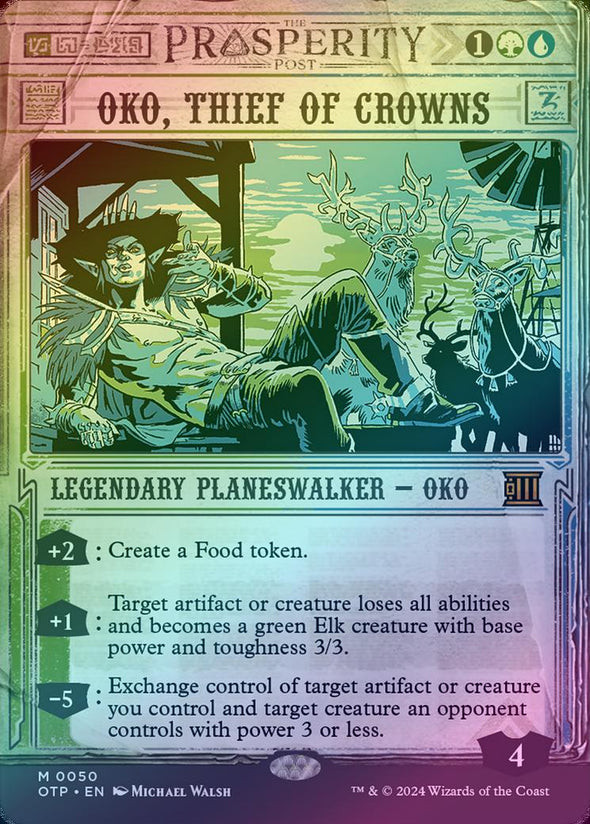 Oko, Thief of Crowns (Foil) (OTP)