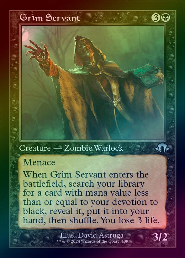 Grim Servant - Retro Frame (Foil) (MH3)