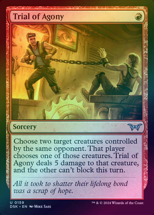 Trial of Agony (Foil) (DSK)