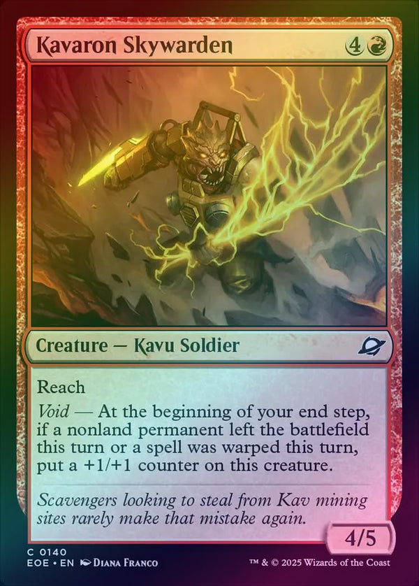 Kavaron Skywarden (Foil) (EOE)