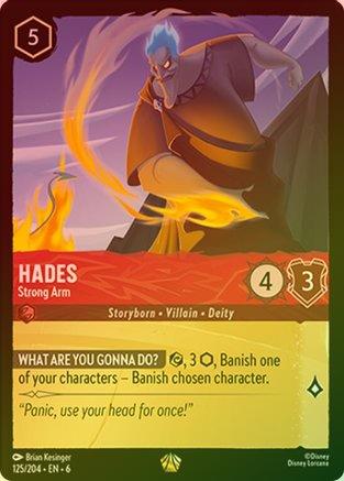 Hades (Strong Arm) - 125/204 - Legendary (Foil)