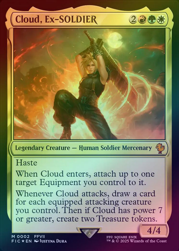 Cloud, Ex-SOLDIER (Foil) (FIC)