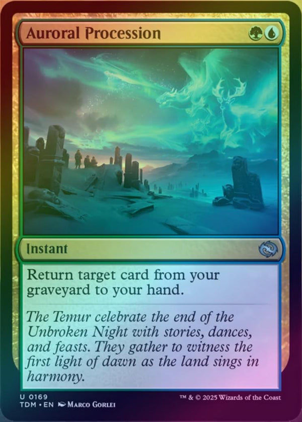 Auroral Procession (Foil) (TDM)