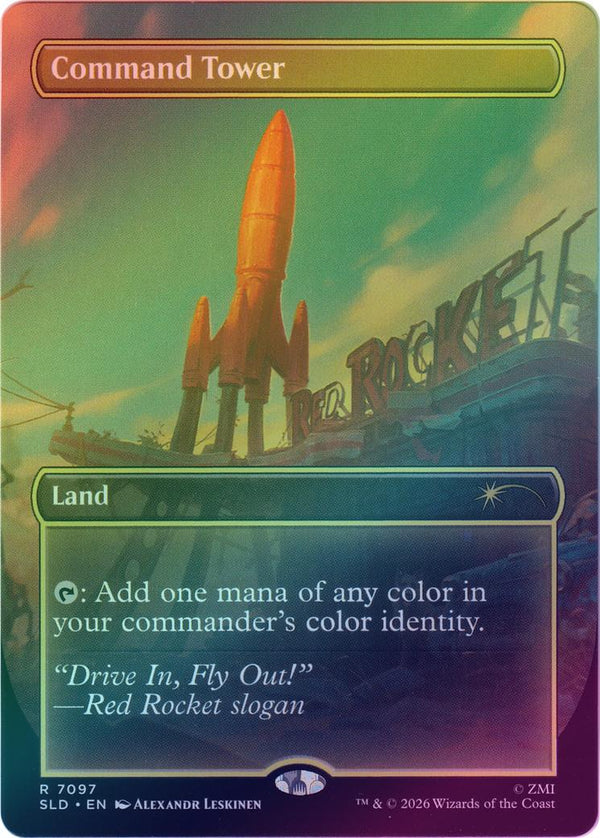 Command Tower - FALLOUT Bonus Card (Foil) (SLD)