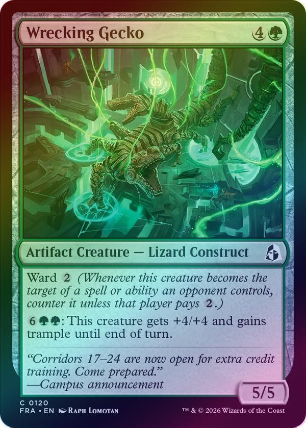 Wrecking Gecko (Foil) (FRA)