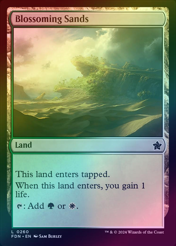 Blossoming Sands (Foil) (FDN)