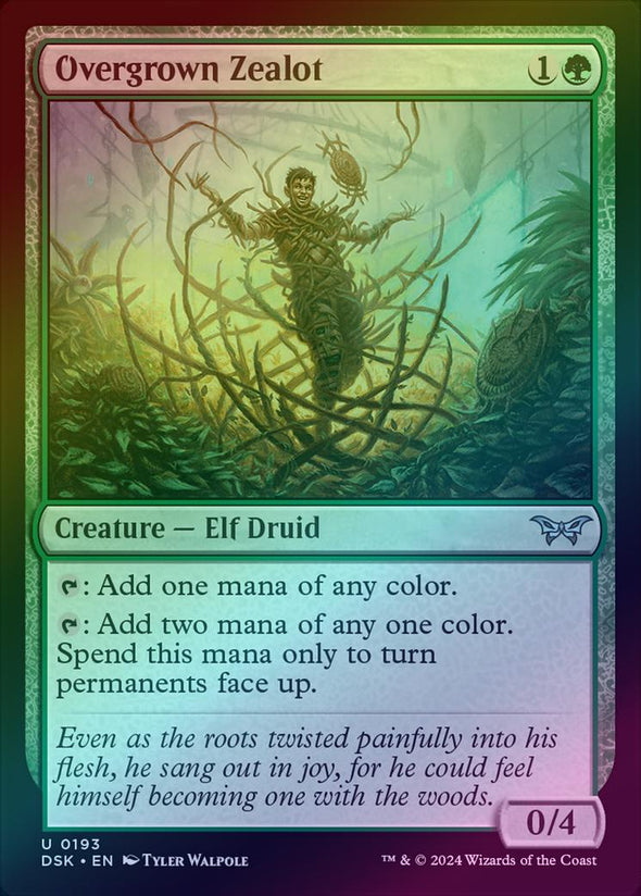 Overgrown Zealot (Foil) (DSK)