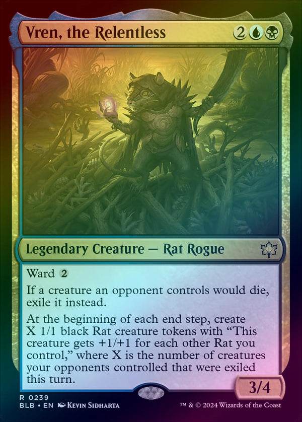 Vren, the Relentless (Foil) (BLB)
