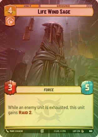 Life Wind Sage (Hyperspace) - 952 - Common (Foil)