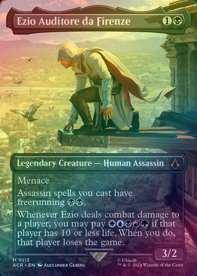 Ezio Auditore da Firenze - Borderless (Foil) (ACR)