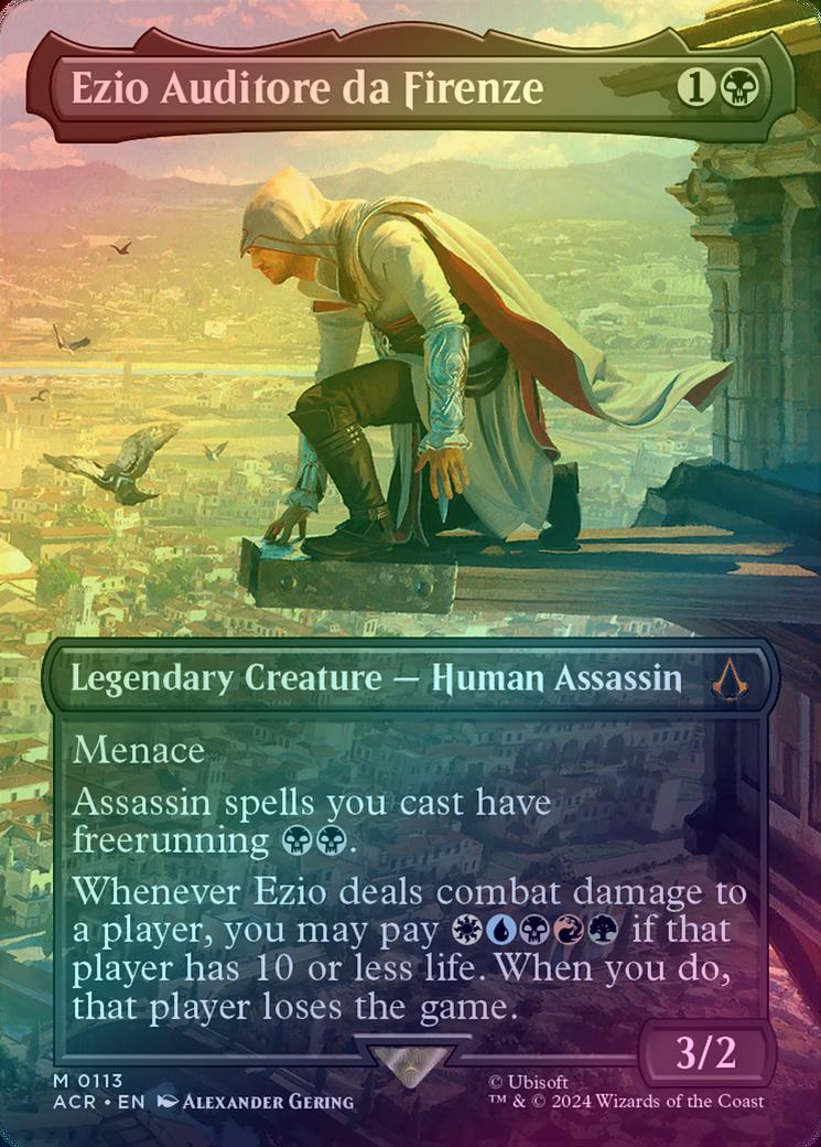 401 Games Canada - Ezio Auditore da Firenze - Borderless (Foil) (ACR) 401 Games Canada - Ezio Auditore da Firenze - Borderless (Foil) (ACR)