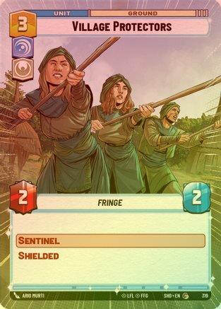 Village Protectors (Hyperspace) - 319 - Common (Foil)
