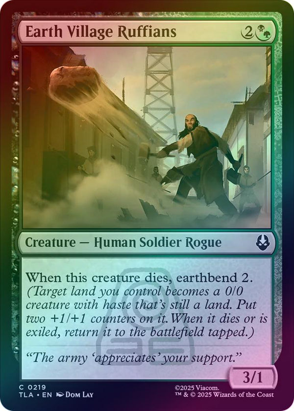 Earth Village Ruffians (Foil) (TLA)