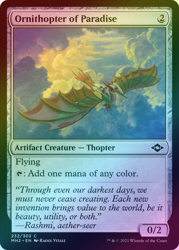Ornithopter of Paradise (Foil) (MH2)