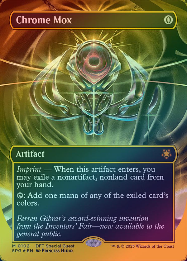 Chrome Mox - Borderless (First-Place Foil) (SPG)