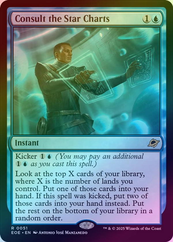 Consult the Star Charts (Foil) (EOE)