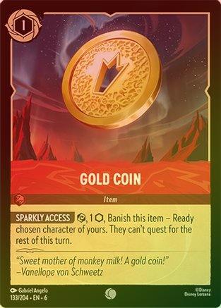 Gold Coin - 133/204 - Common (Foil)