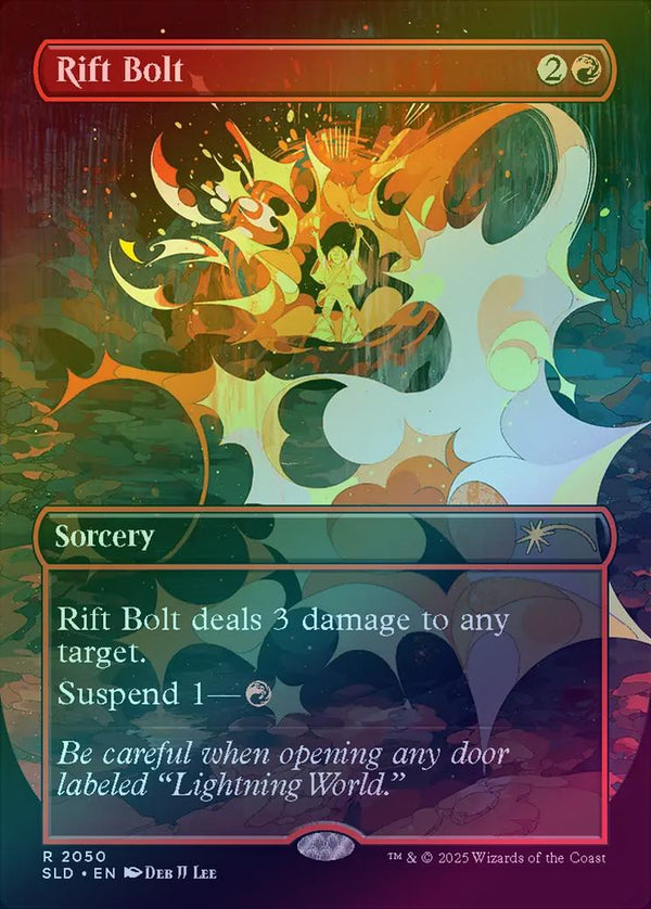Rift Bolt - EVERYTHING IS ON FIRE (Rainbow Foil) (SLD)