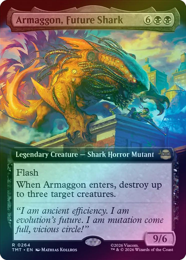 Armaggon, Future Shark - Extended Art (Foil) (TMT)