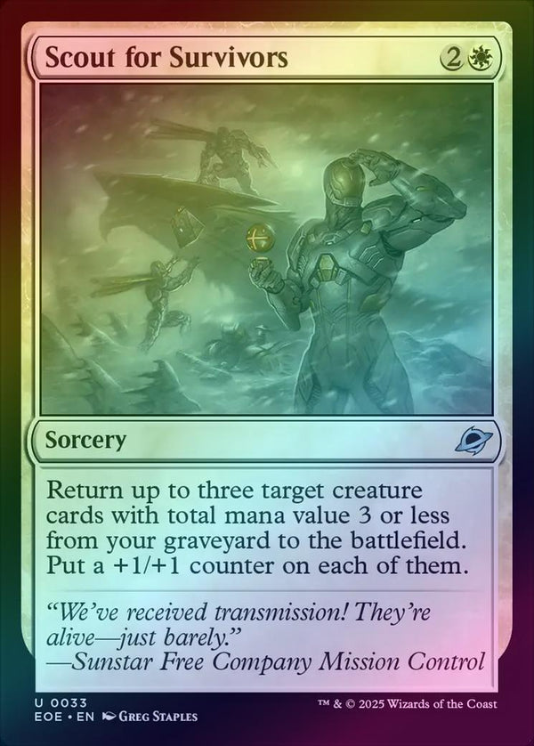 Scout for Survivors (Foil) (EOE)