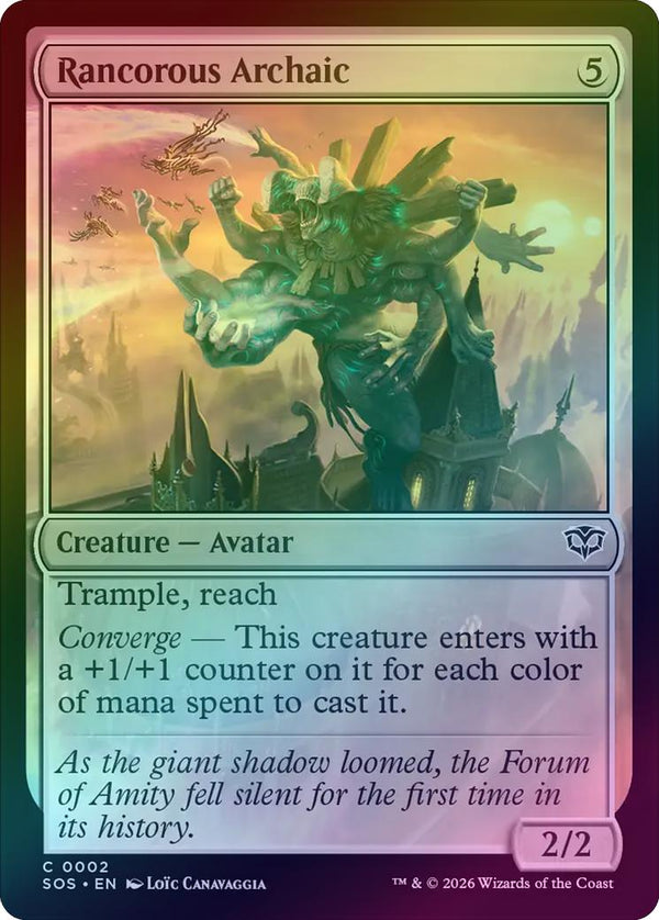 Rancorous Archaic (Foil) (SOS)