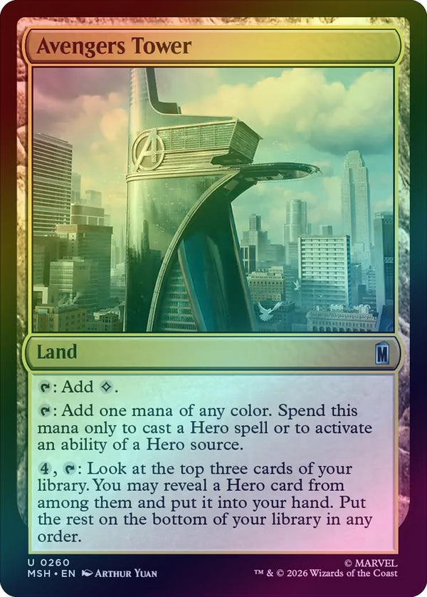 Avengers Tower (Foil) (MSH) (Pre-Order)