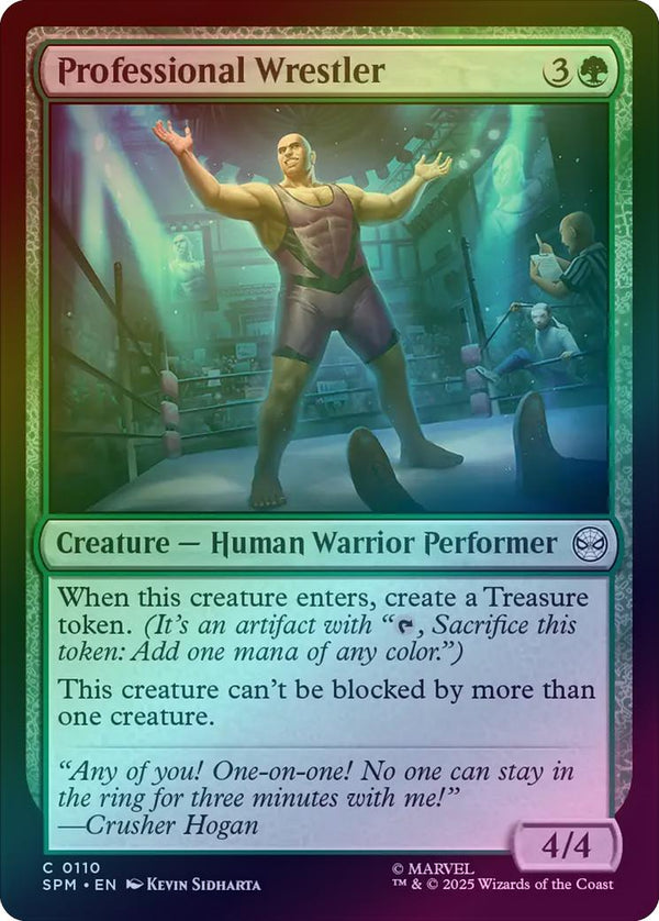 Professional Wrestler (Foil) (SPM)
