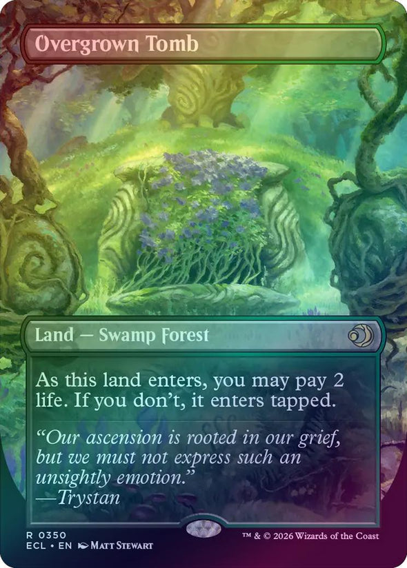 Overgrown Tomb // Overgrown Tomb - Borderless (Foil) (ECL)
