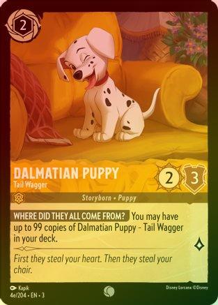 Dalmatian Puppy (Tail Wagger) - 4e/204 - Common (Foil)