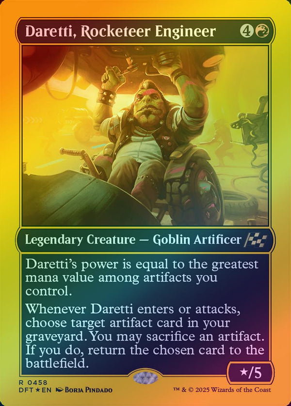 Daretti, Rocketeer Engineer (First-Place Foil) (DFT)