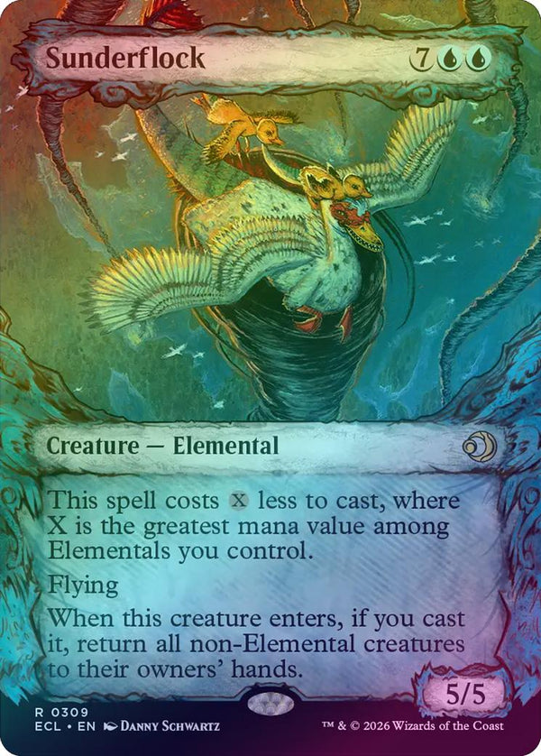 Sunderflock - Fable Frame Showcase (Foil) (ECL)