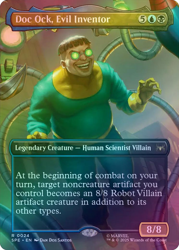 Doc Ock, Evil Inventor - Borderless Scene (Foil) (SPE)